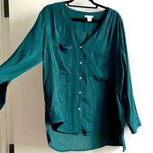 Green full sleeve top